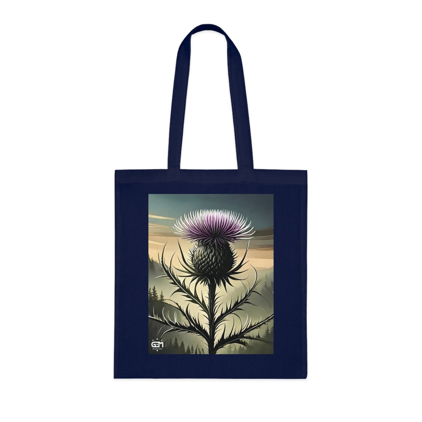 Scottish Nature Coloured Cotton Tote Bag