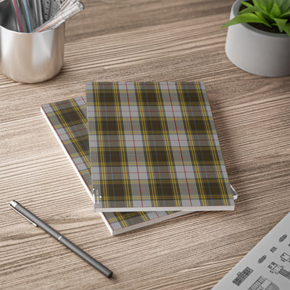 Scottish Tartan Softcover A5 Notebook - Buchanan Dress