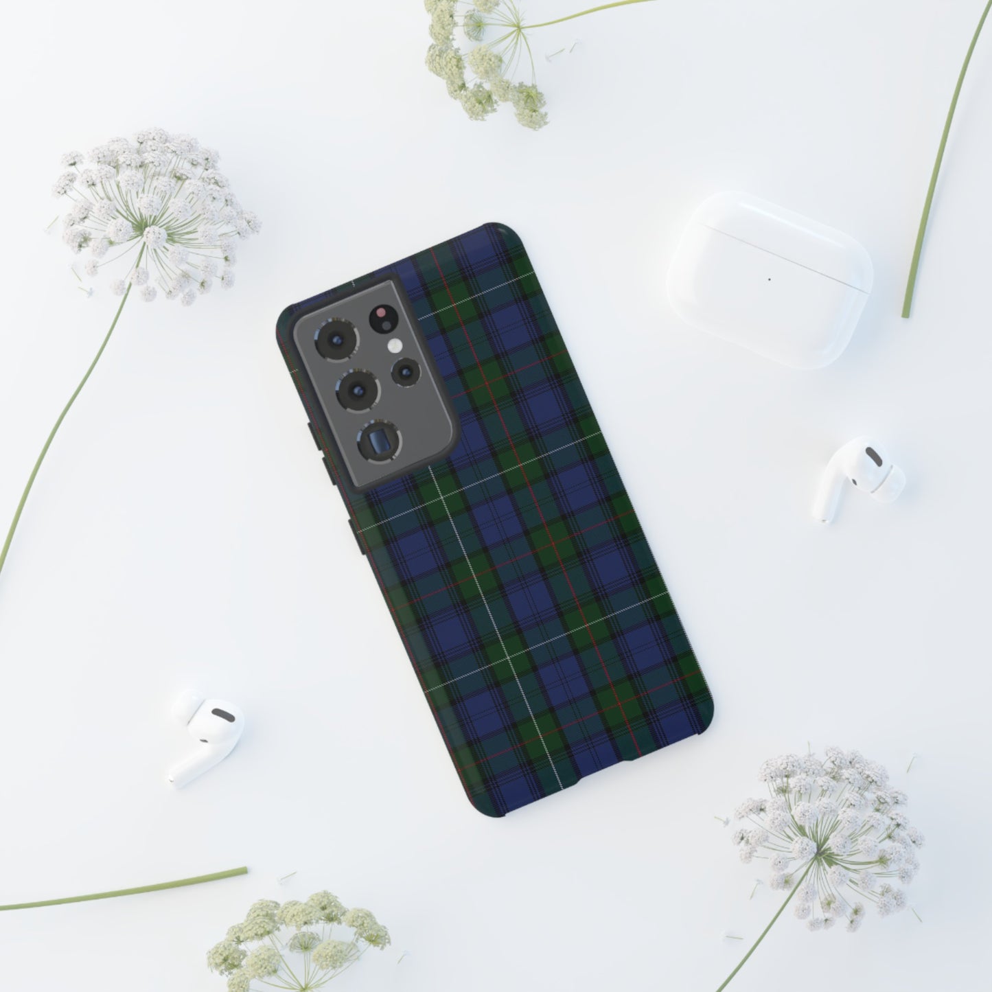 Étui de téléphone à motif tartan écossais - MacKenzie, Divers