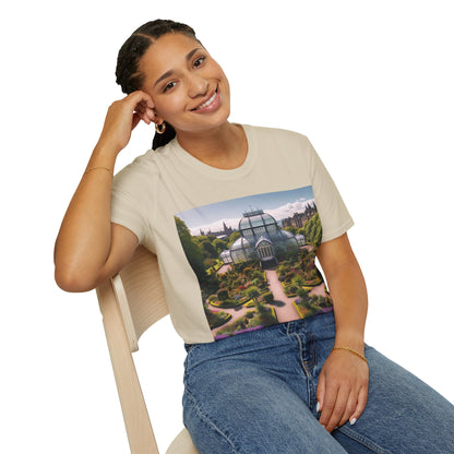 Botanic Gardens Glagsow Softstyle T-Shirt, Unisex Tee, Scottish Landmarks, Various Colours