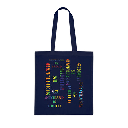 Scotland Pride Slogans Cotton Tote Bag