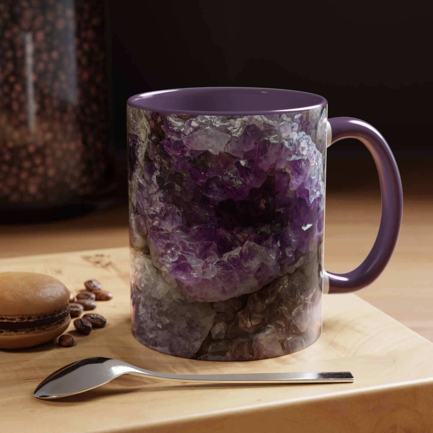 Tasses décoratives « Écosse en gros plan » - Scènes variées (violet)