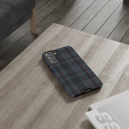 Étui de téléphone à motif tartan écossais - Mackay Blue, divers