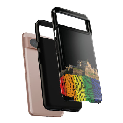 Edinburgh Castle Pride Rockface Phone Case - Fingerprint, Various