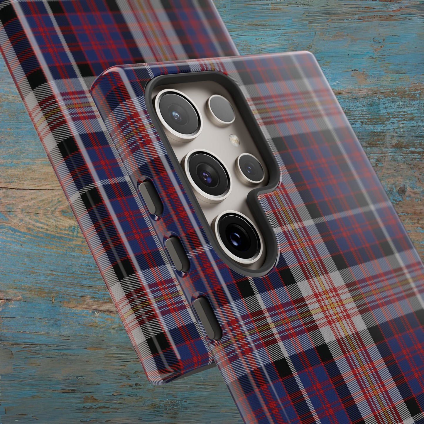 Coque de téléphone à motif tartan écossais - Carnegie, divers