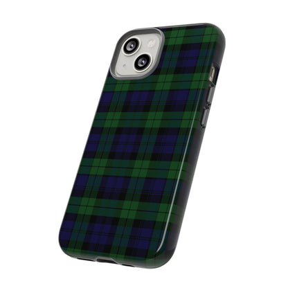 Scottish Tartan Phone Case - Black Watch, Various