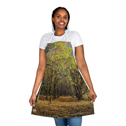 Autumn in Scotland Apron, Scottish Art, Strathclyde Country Park, Scottish Parks, Cooking Apparel, Chef Accessory, Nature