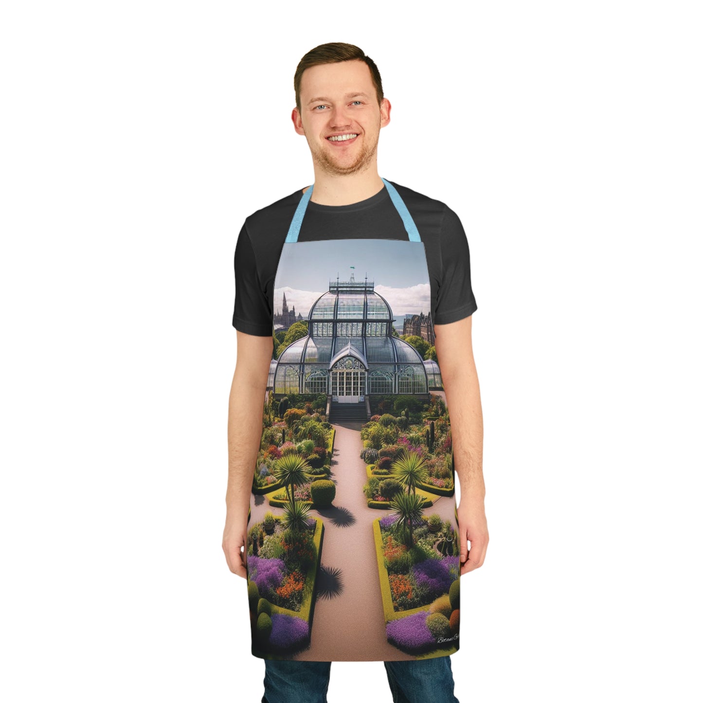 Botanic Gardens Glasgow Apron, Scottish Cooking Apparel, Chef Accessory