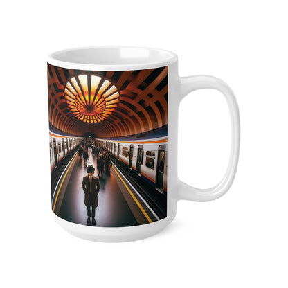 Glasgow's Clockwork Orange Subway, Coffee Cup, Tea Cup, Scotland, White