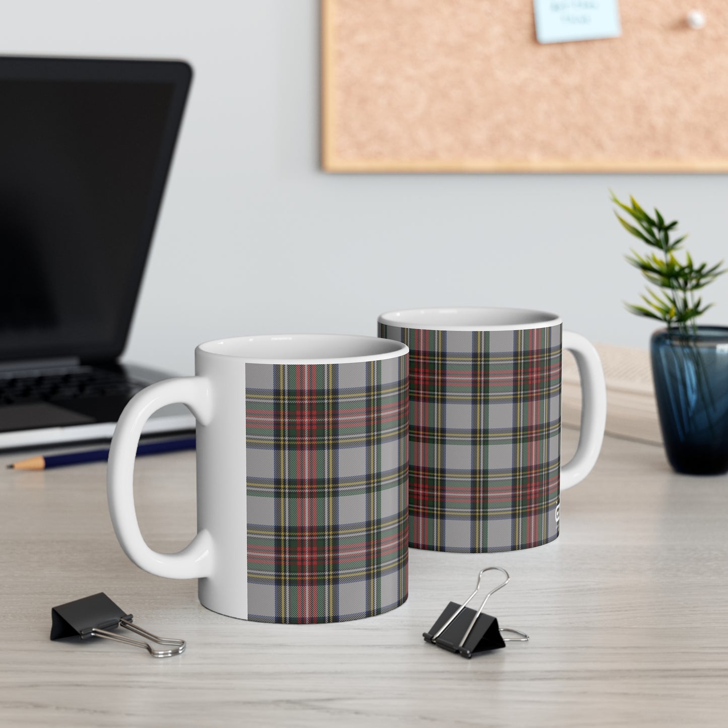 Stewart Dress Tartan Mug, Scotland