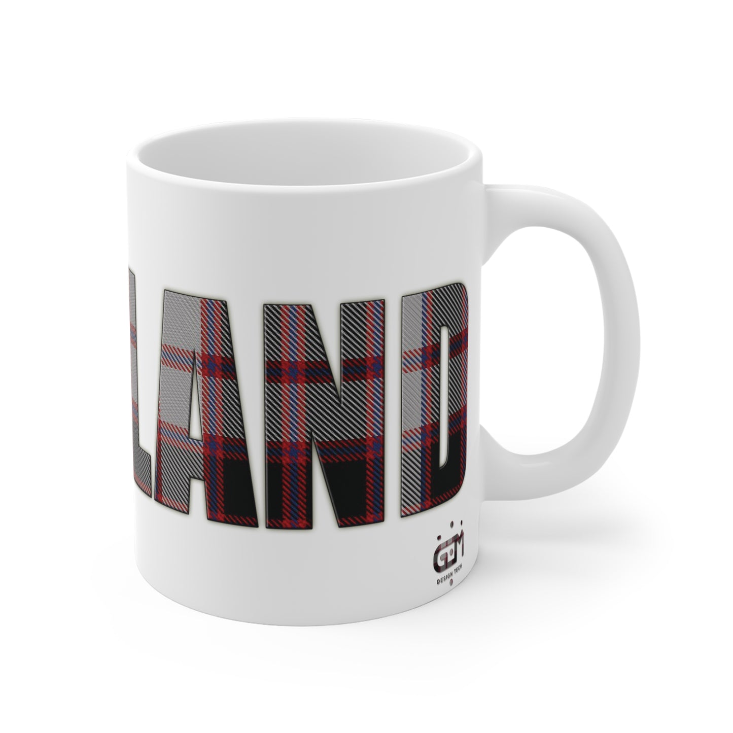 Tasse tartan écossaise - MacPherson Tartan, différentes tailles 