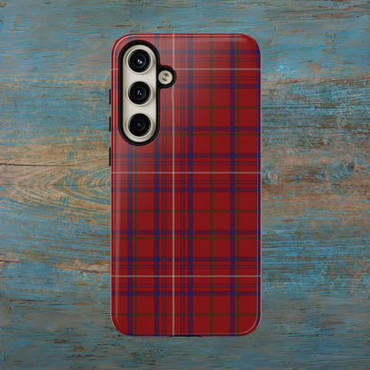 Scottish Tartan Phone Case - Rose, Various