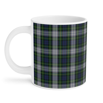 Tartan Mug - Gordon Dress Tartan, Écossais, Différentes Tailles 