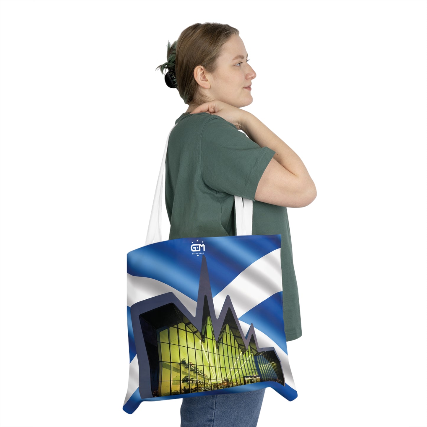 Scottish Saltire Shoulder Tote Bag