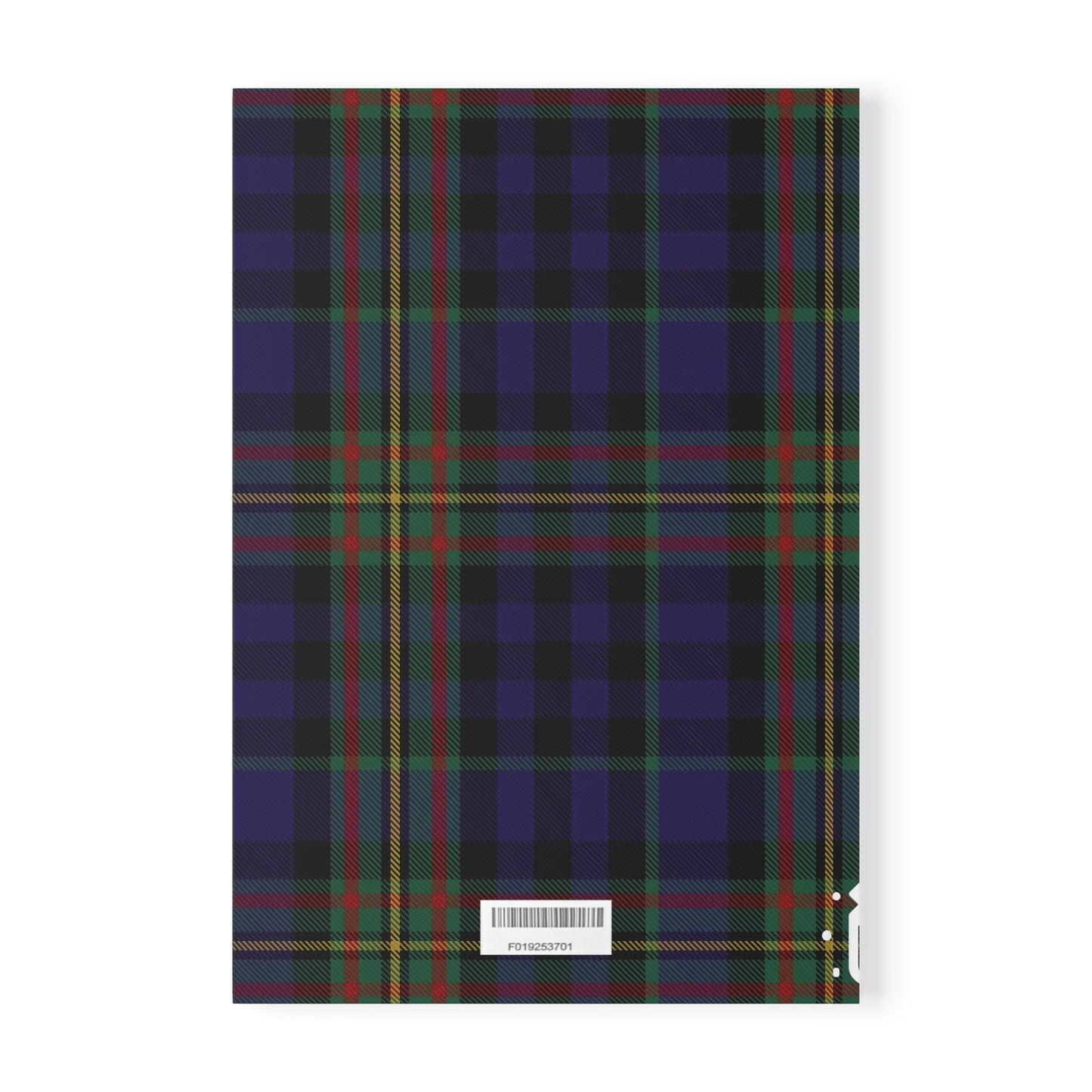 Scottish Tartan Softcover A5 Notebook - MacLennan