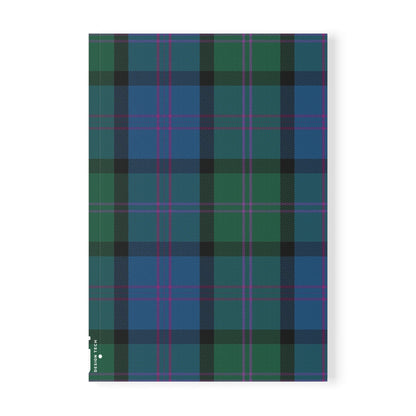 Scottish Tartan Softcover A5 Notebook - MacThomas