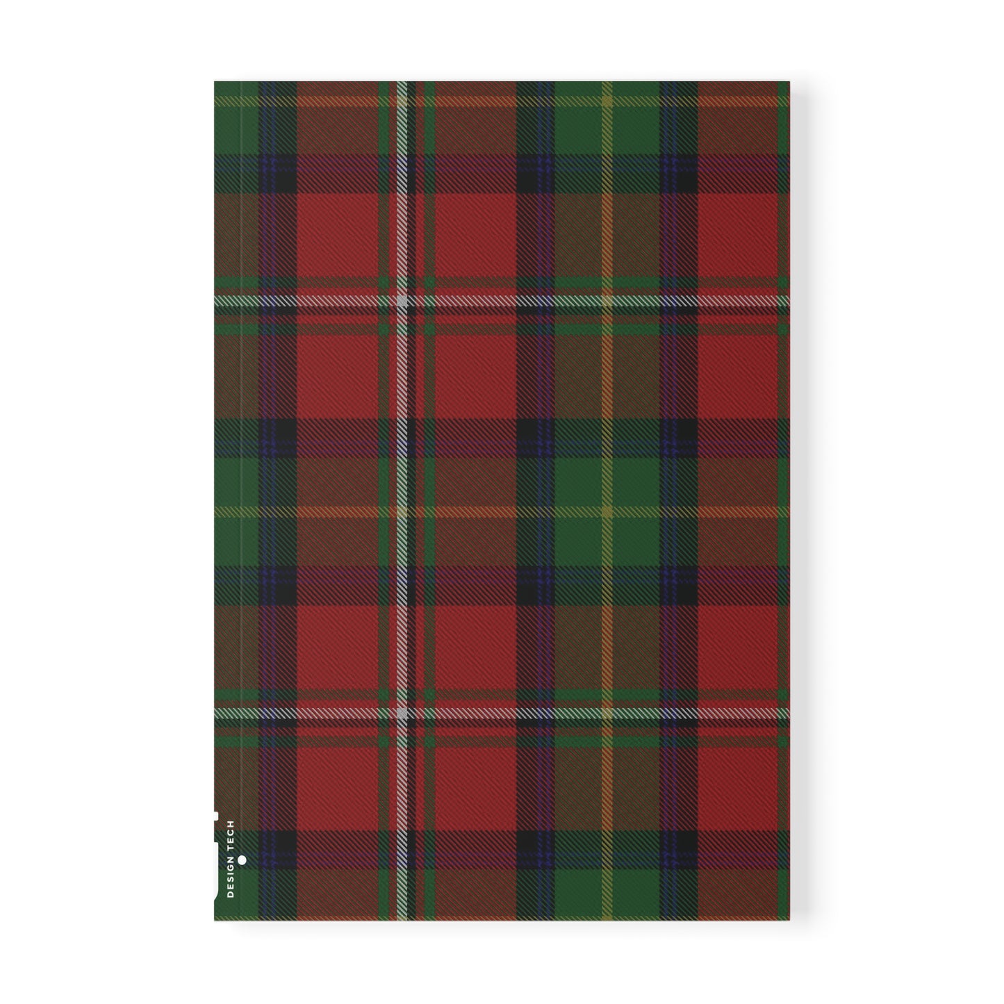 Scottish Tartan Softcover A5 Notebook - Boyd