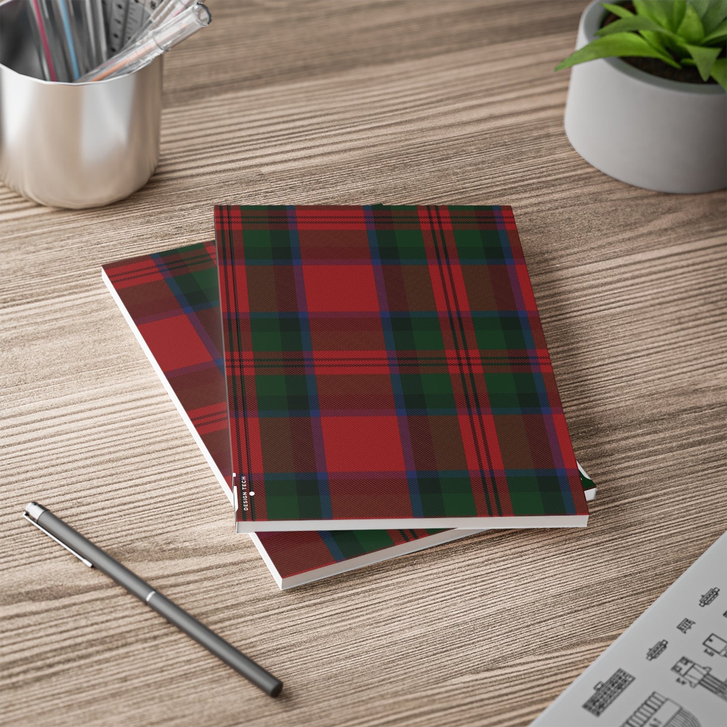 Scottish Tartan Softcover A5 Notebook - MacDuff