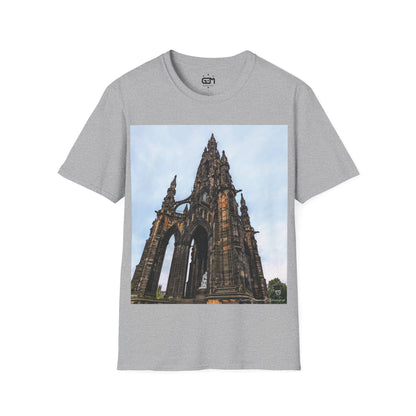 Scott Monument Photo Softstyle T-Shirt, Unisex Tee, Various Colours