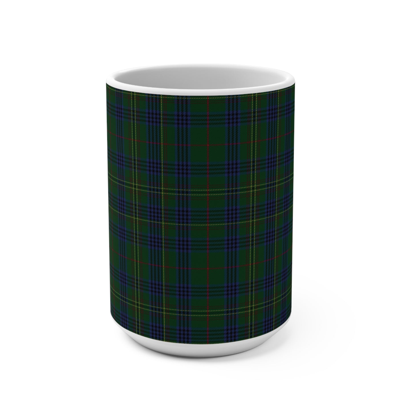 Scottish Tartan Mug 15oz, Kennedy Tartan