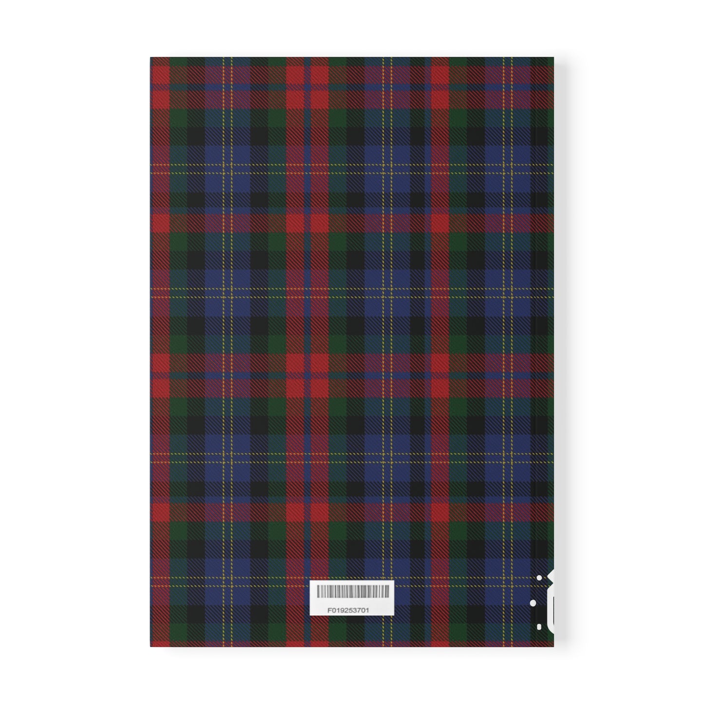 Scottish Tartan Softcover A5 Notebook - Dundas