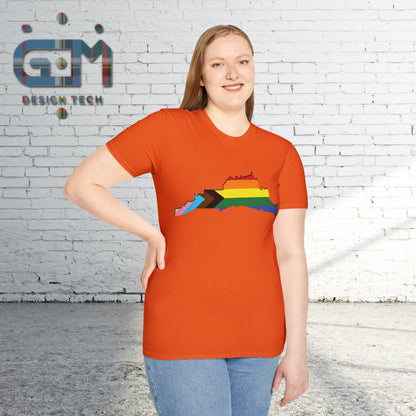 Edinburgh Castle Pride Progress Art Unisex T-Shirt