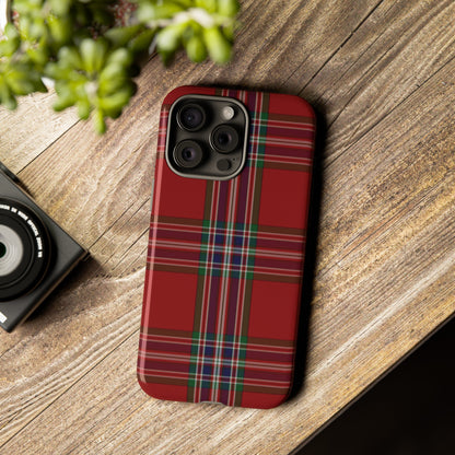 Scottish Tartan Phone Case - MacFarlane Red, Various