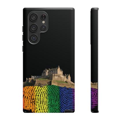 Edinburgh Castle Pride Rockface Phone Case - Fingerprint, Various