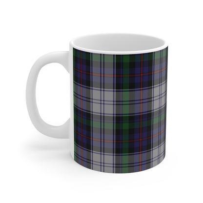 Scottish Tartan Mug 11oz, Argyle Dress Tartan