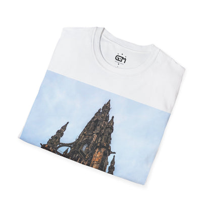 Scott Monument Photo Softstyle T-Shirt, Unisex Tee, Various Colours