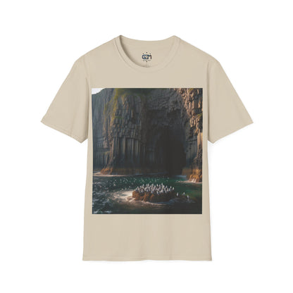 Fingal's Cave - Staffa Softstyle T-Shirt, Unisex Tee, Scottish Landmarks, Various Colours