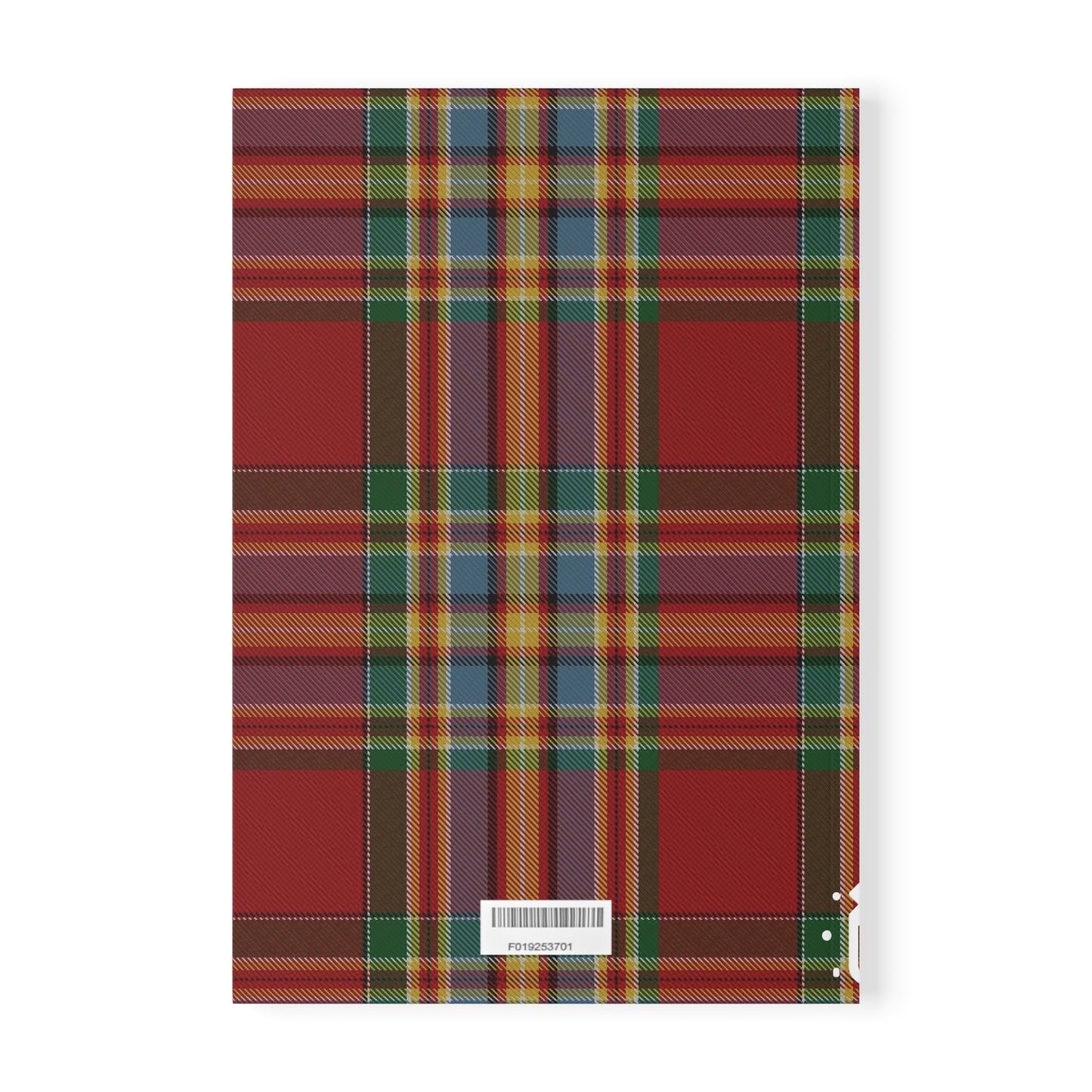 Scottish Tartan Softcover A5 Notebook - Chattan