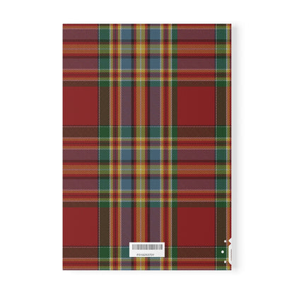 Scottish Tartan Softcover A5 Notebook - Chattan