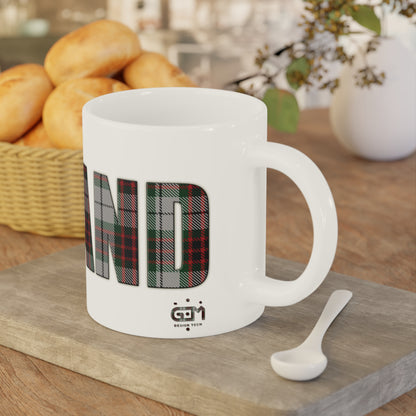 Tasse tartan écossaise - Fraser Tartan, différentes tailles 