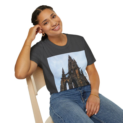 Scott Monument Photo Softstyle T-Shirt, Unisex Tee, Various Colours