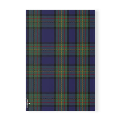 Carnet de notes A5 à couverture souple motif tartan écossais - MacLaren