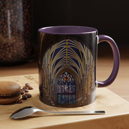Tasses décoratives « Écosse en gros plan » - Scènes variées (violet)