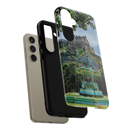 Ross Fountain & Edinburgh Castle Photo Phone Case, Scotland, Various