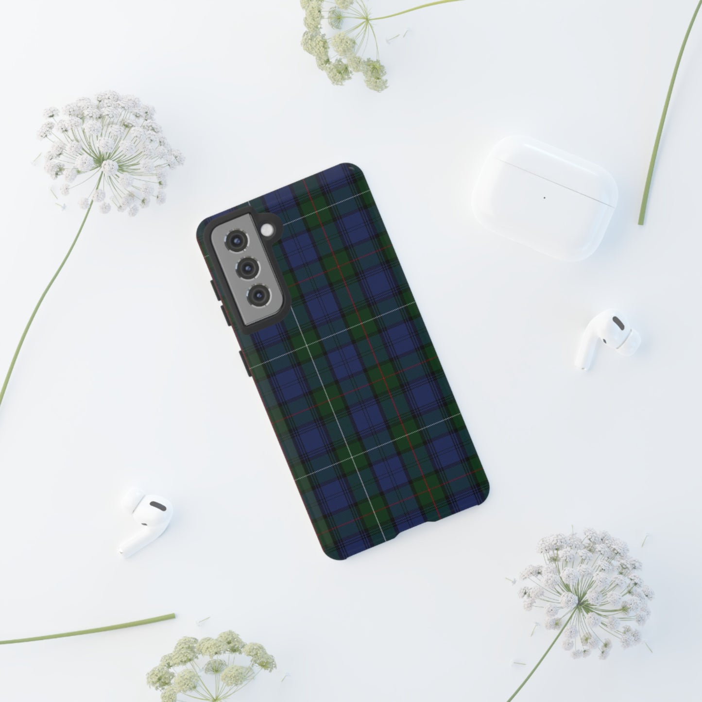 Étui de téléphone à motif tartan écossais - MacKenzie, Divers