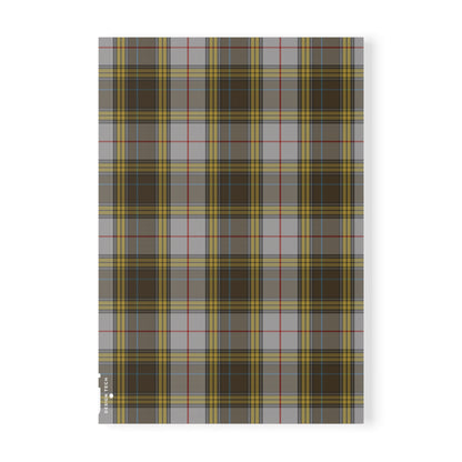 Scottish Tartan Softcover A5 Notebook - Buchanan Dress