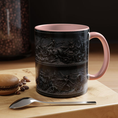 Tasses décoratives Écosse en gros plan - Scènes variées (rose)