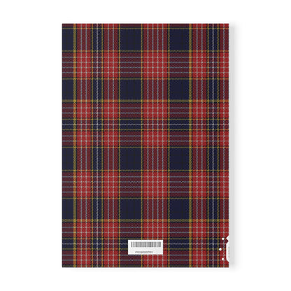 Scottish Tartan Softcover A5 Notebook - Ogilvy