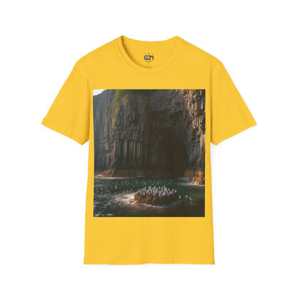 Fingal's Cave - Staffa Softstyle T-Shirt, Unisex Tee, Scottish Landmarks, Various Colours