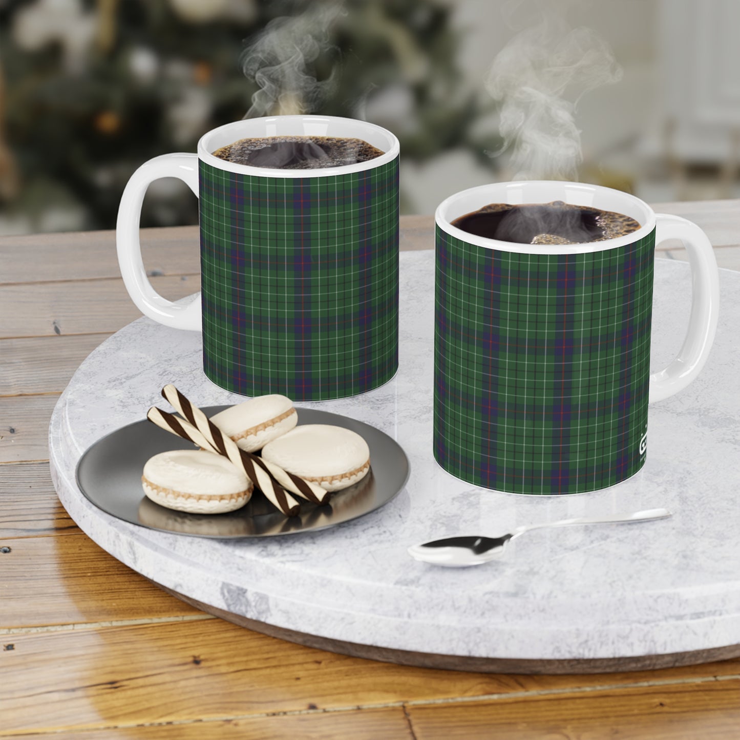 Tartan Mug - Duncan Tartan, Écossais, Différentes Tailles 