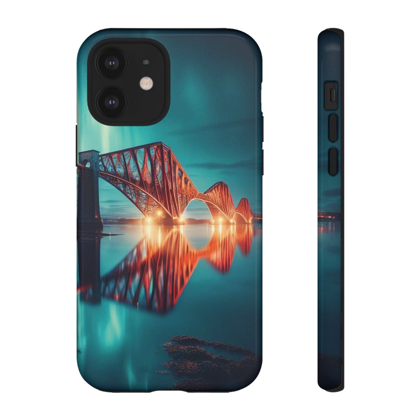 Forth Rail Bridge Art Phone Case, Scotland, Various