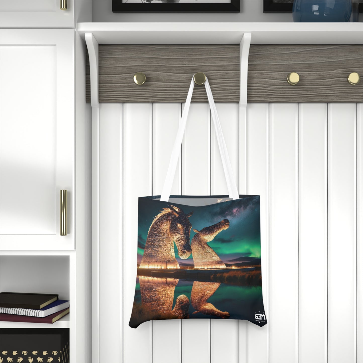 Kelpies Art Shoulder Tote Bag