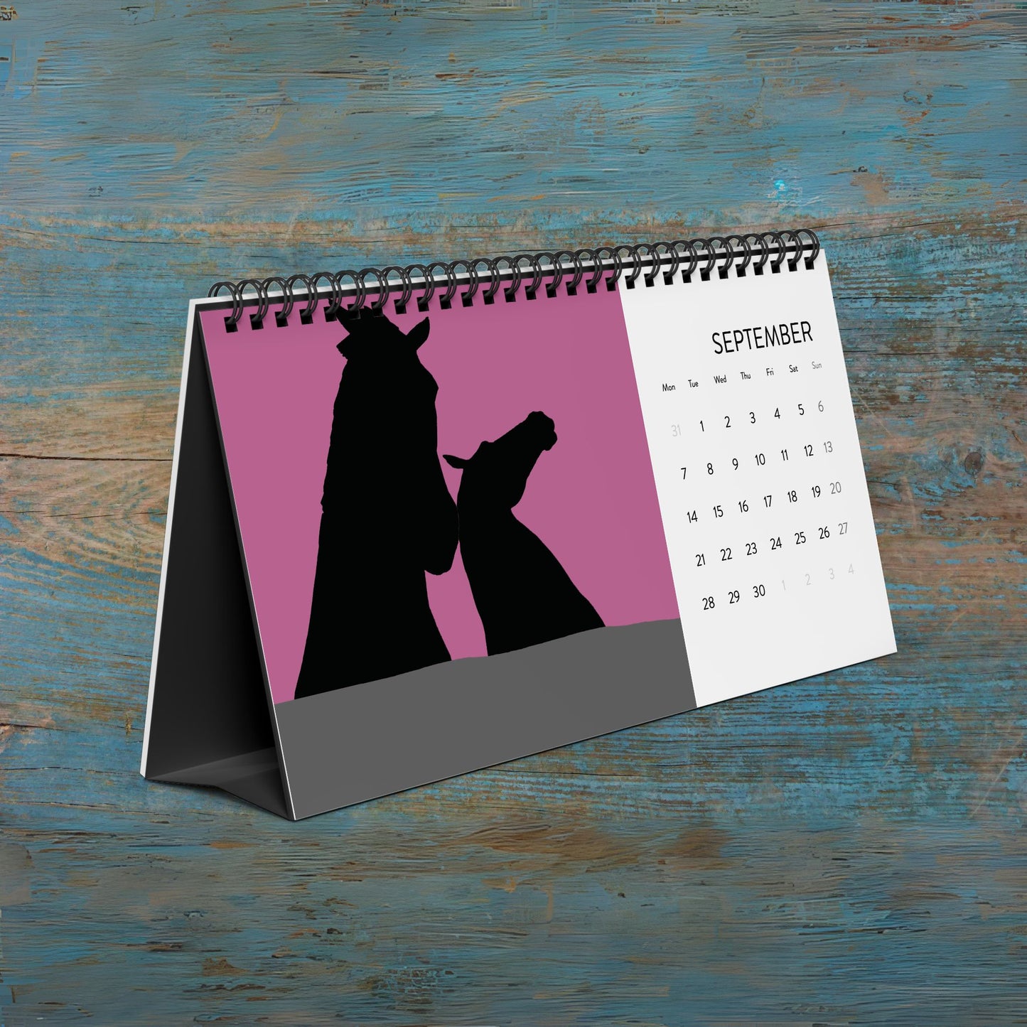 2026 Scotland Artistic Desk Calendar