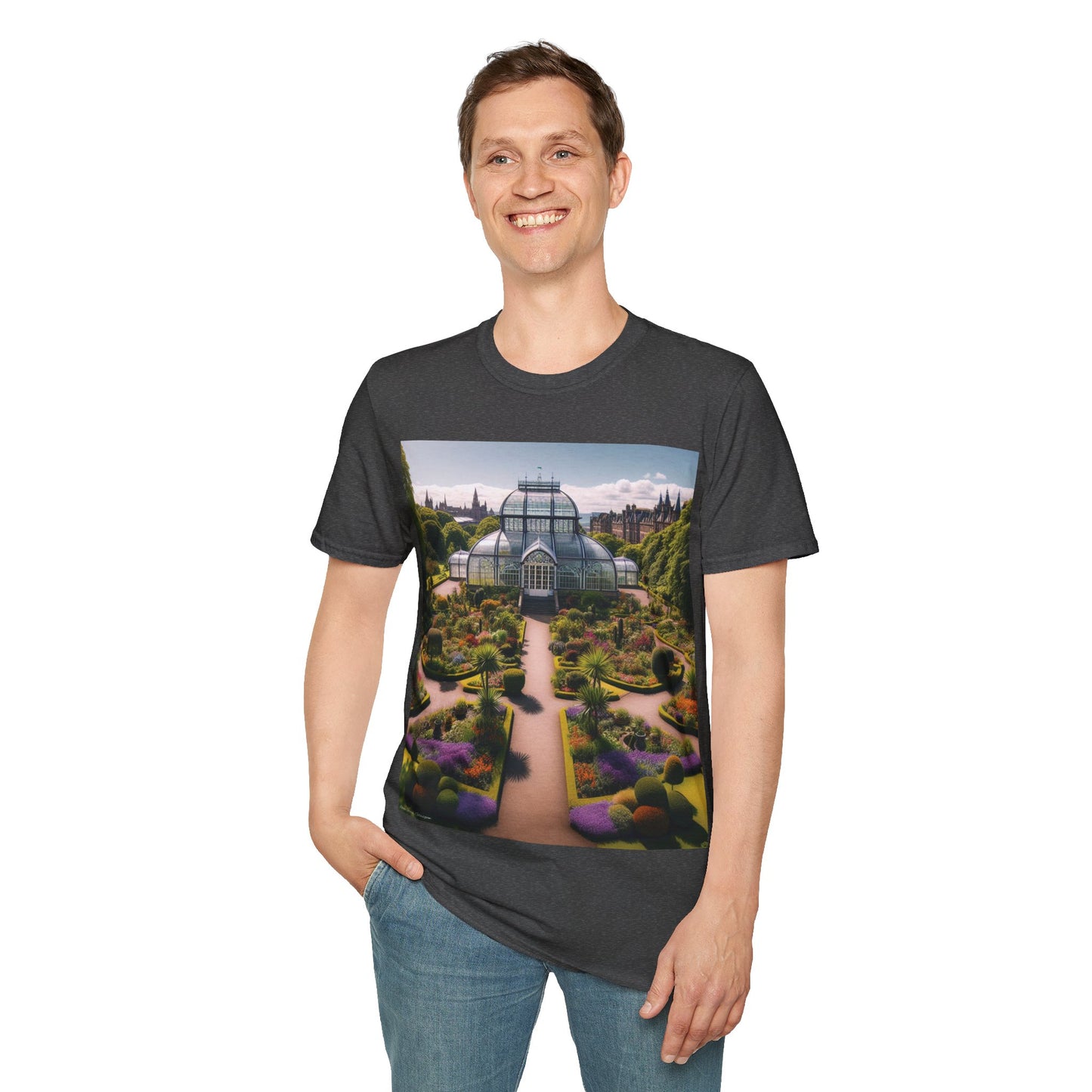 Botanic Gardens Glagsow Softstyle T-Shirt, Unisex Tee, Scottish Landmarks, Various Colours