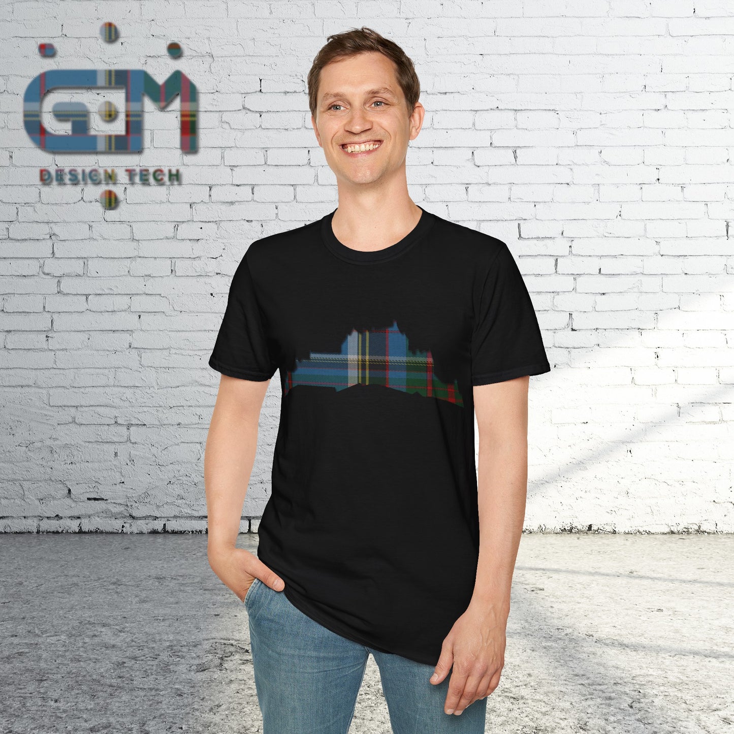 Tartan Edinburgh Castle - Anderson Old Unisex T-Shirt