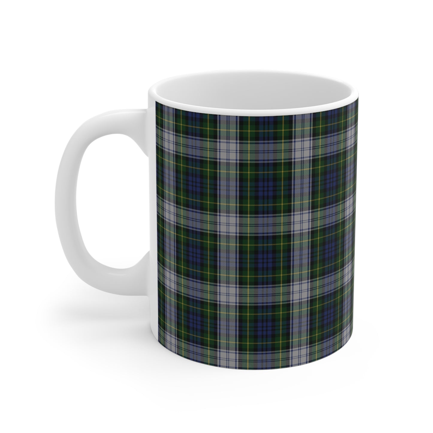 Tartan Mug - Gordon Dress Tartan, Écossais, Différentes Tailles 